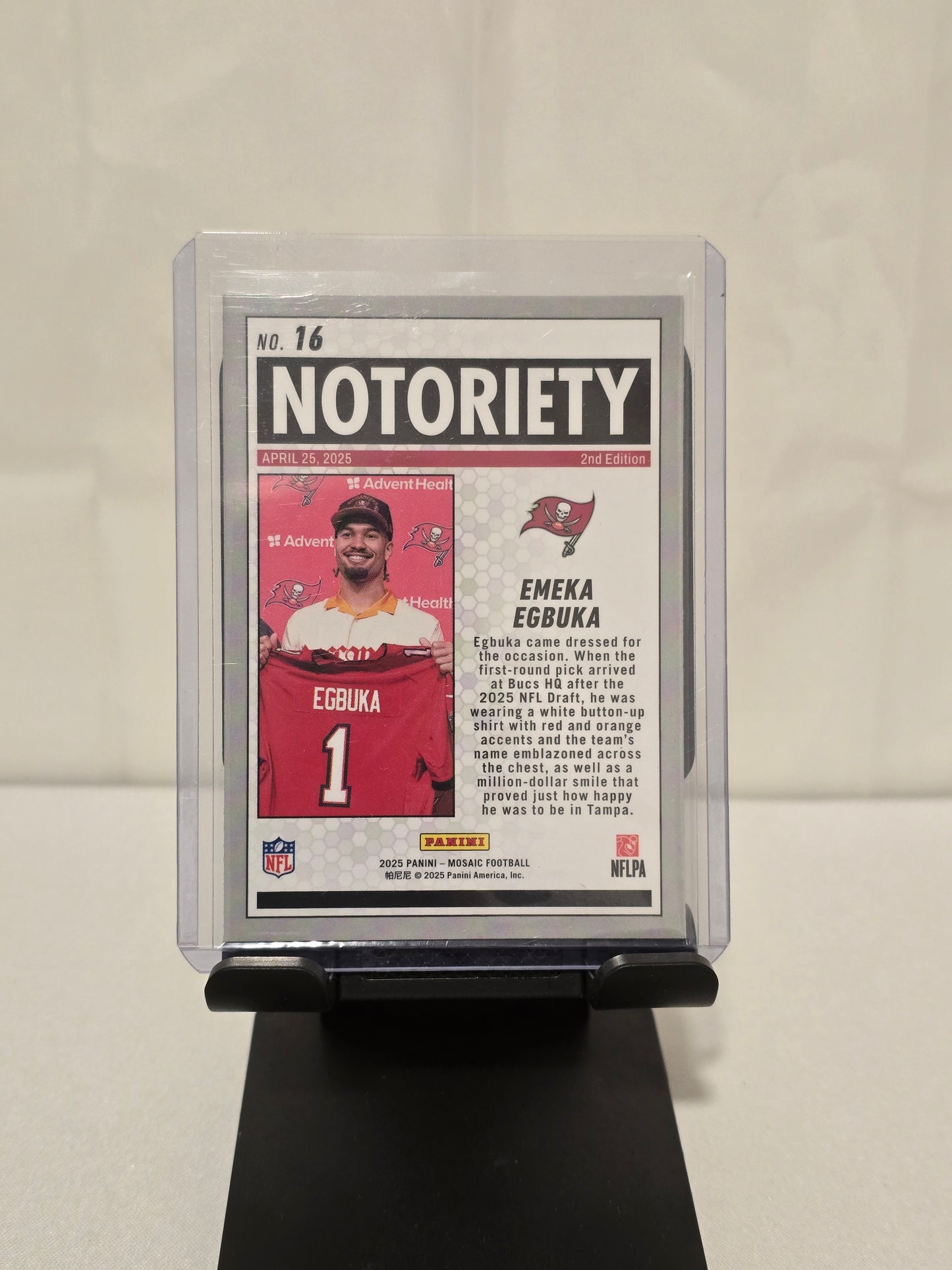 Emeka Egbuka Rookie Card Notoriety