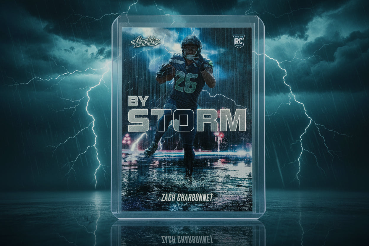 Zach Charbonnet By Storm Rookie Card No. BST-19