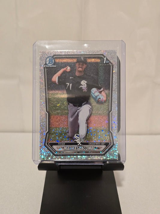 Mathias Lacombe 1st Bowman Speckle Refractor Numbered 241/299