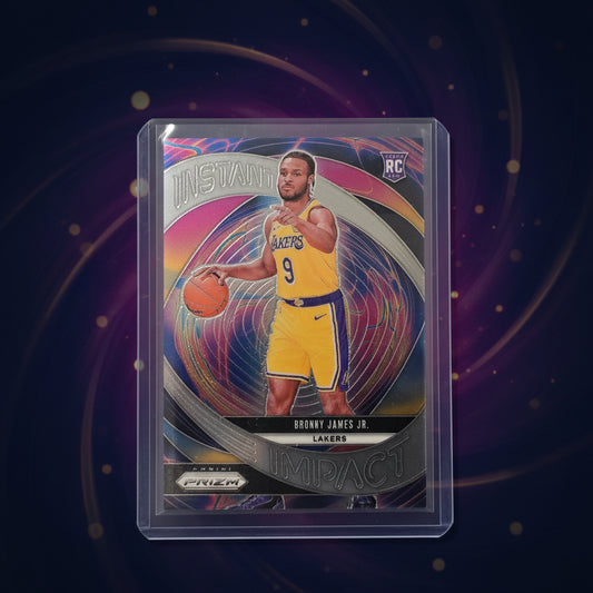 Bronny James Instant Impact Rookie Card