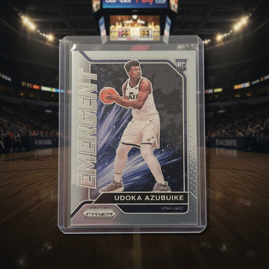Udoka Azubuike Emergent 20-21 Panini Prizm Chrome Rookie Card