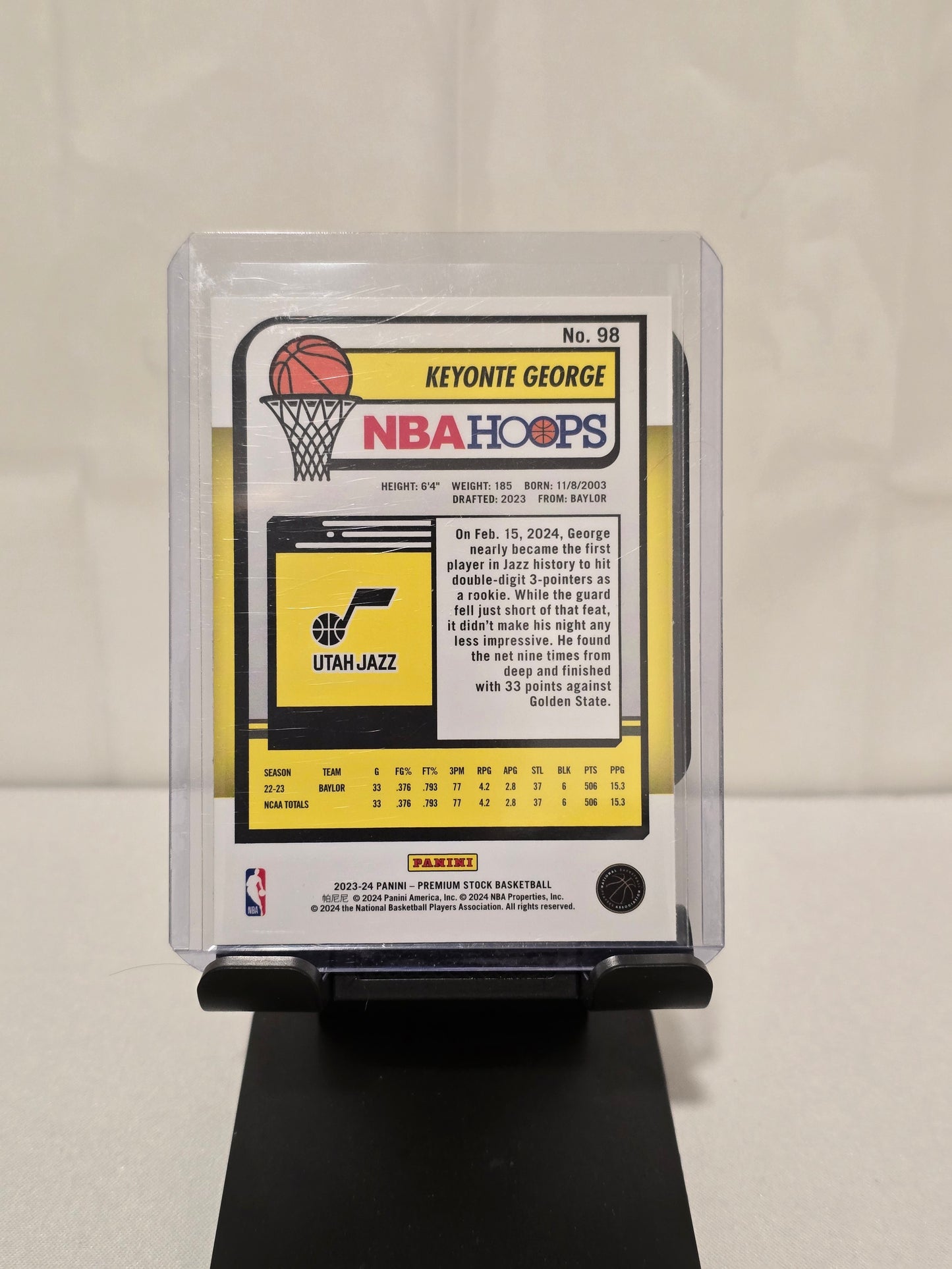 Keyonte George Rookie Card
