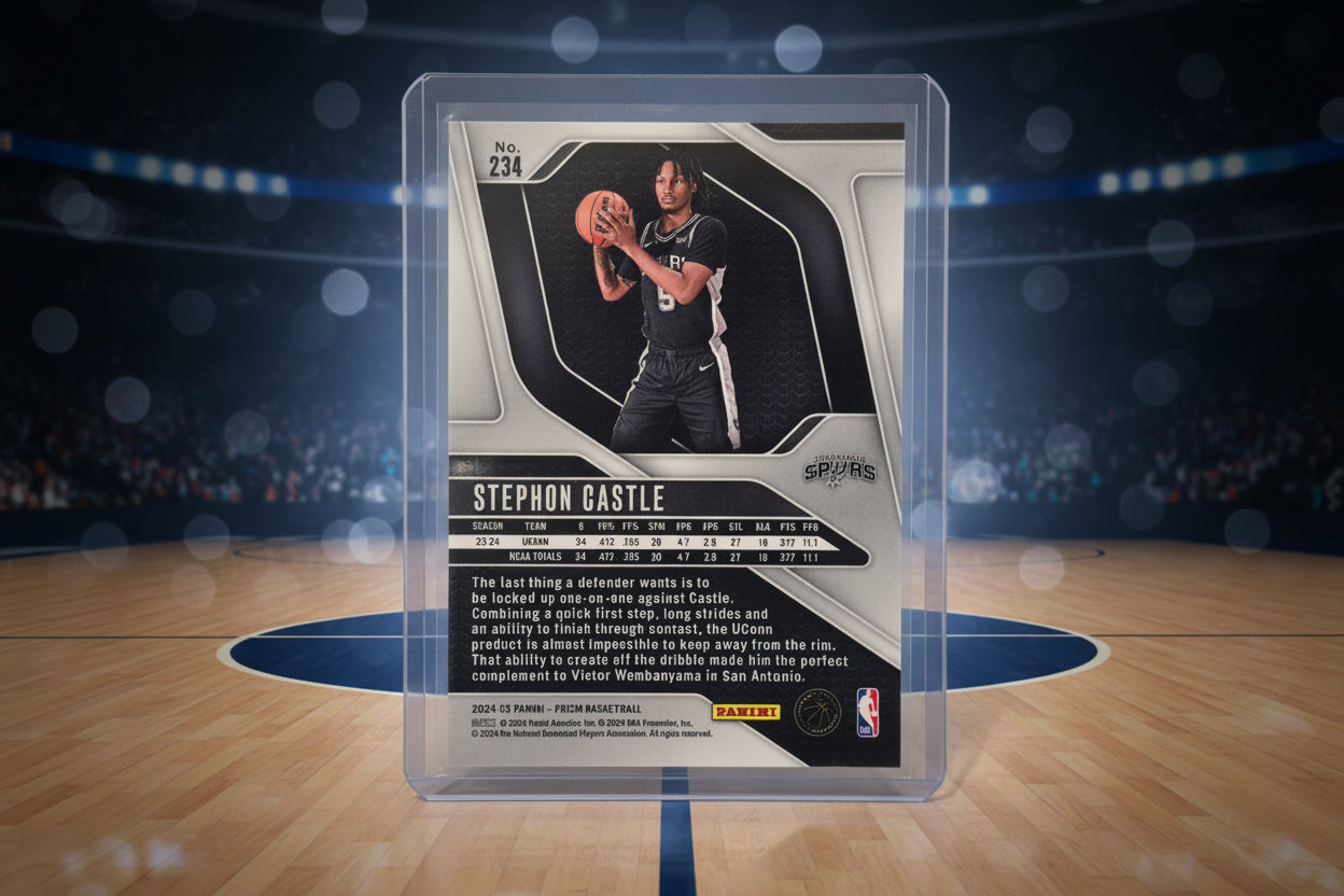 Stephon Castle Panini Prizm Rookie Card No. 234