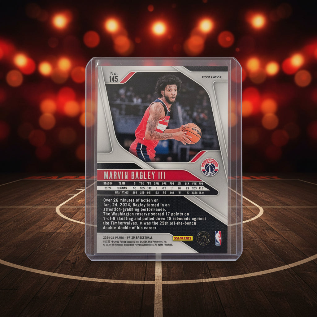 Marvin Bagley III Green Holo Panini Prism No. 145