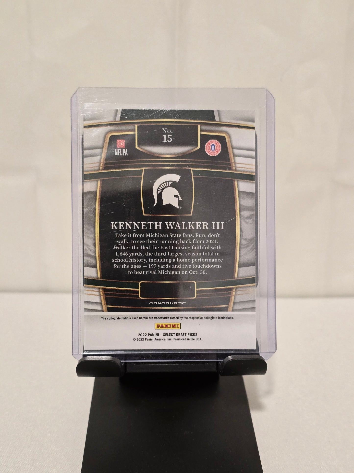 Kenneth Walker Rookie Card