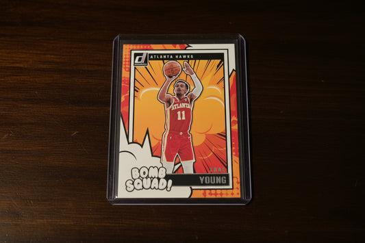 Trae Young Bomb Squad Donruss No. 10