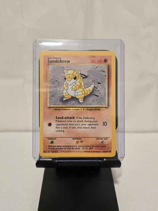 Sandshrew Base set 1999