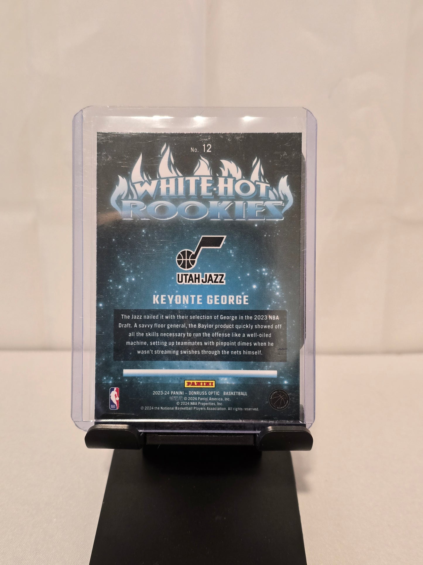 Keyonte George White Hot Rookies