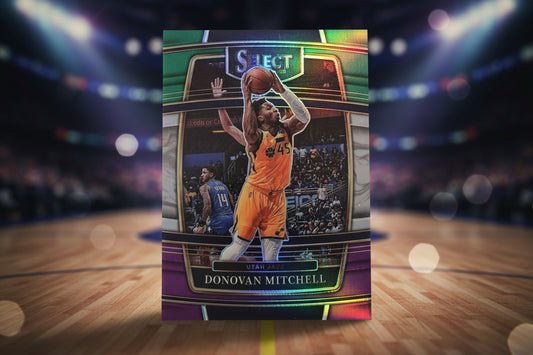 Donovan Mitchell 21-22 Panini Prizm Select Refractor No.83