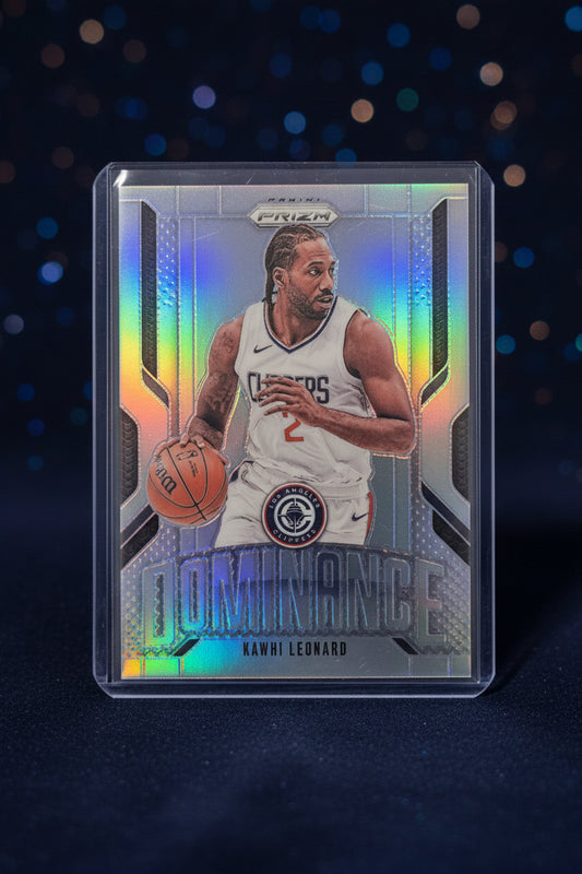 Kawhi Leonard Dominance Panini Prizm No. 18