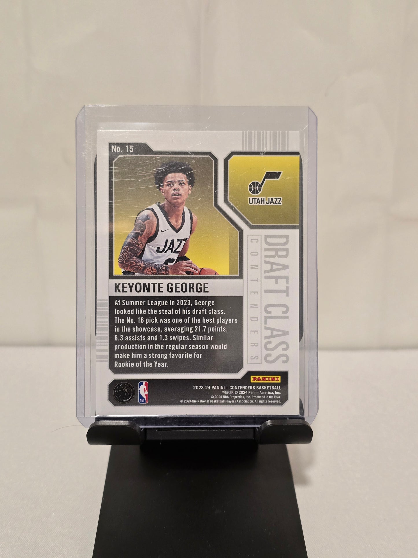 Keyonte George Rookie Card Draft Class