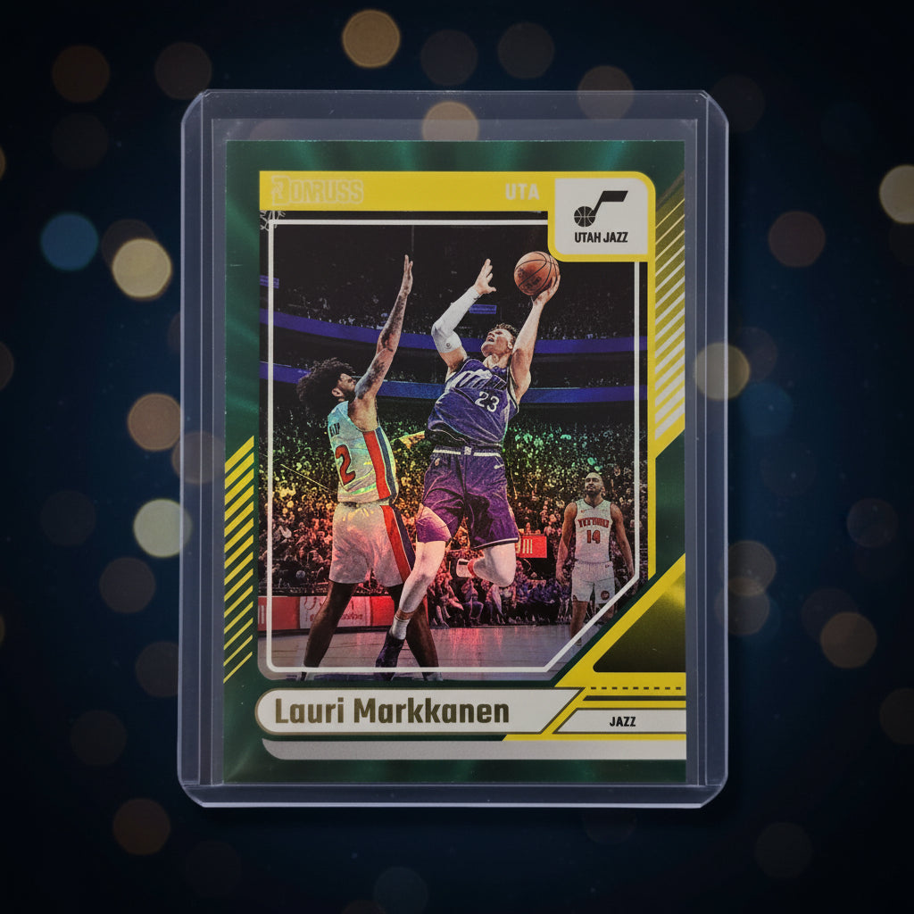 Lauri Markkanen Donruss Green Holo No. 89