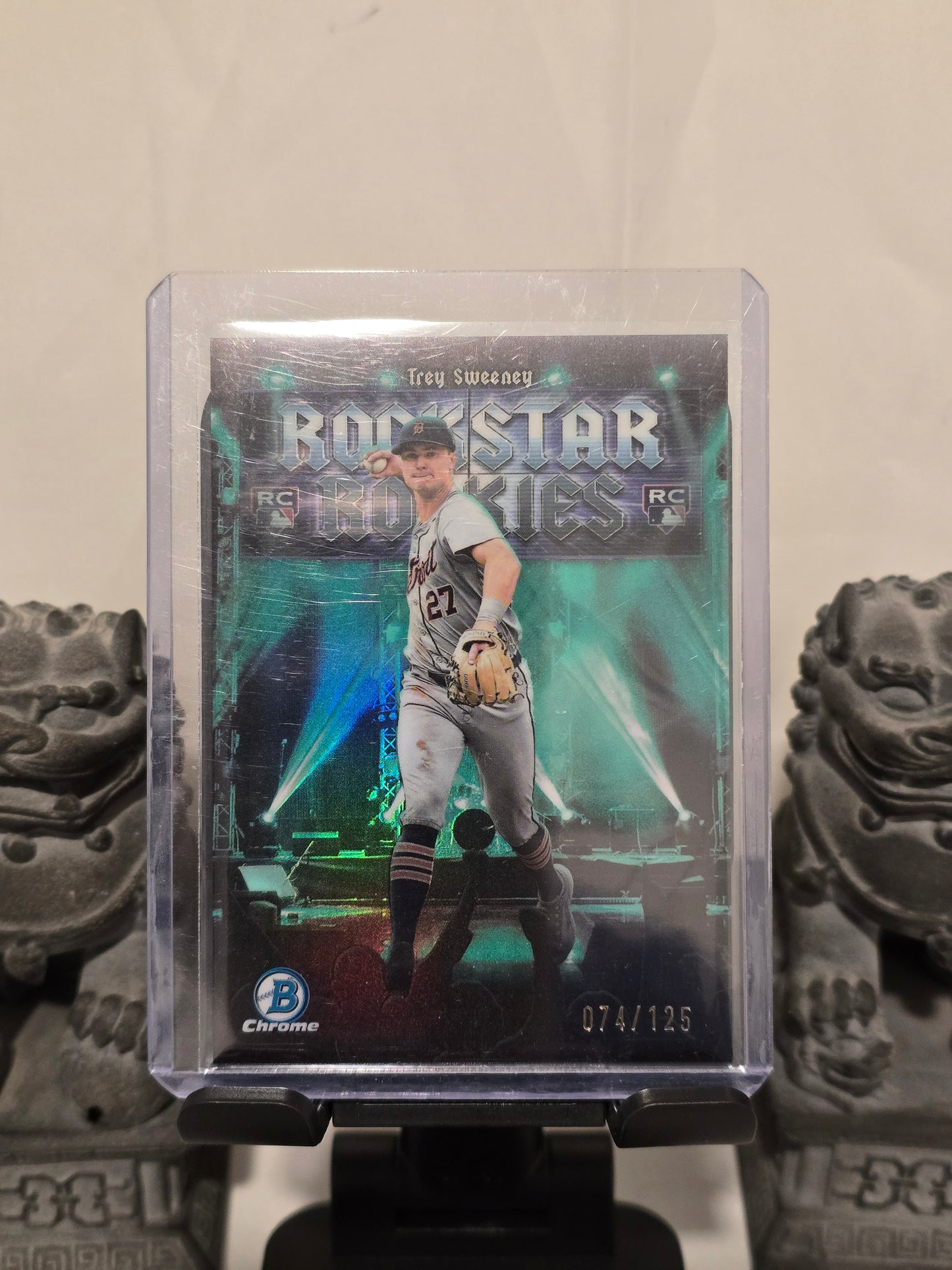 Trey Sweeney Rockstar Rookies Numbered 074/125
