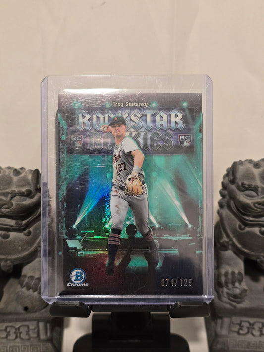 Trey Sweeney Rockstar Rookies Numbered 074/125