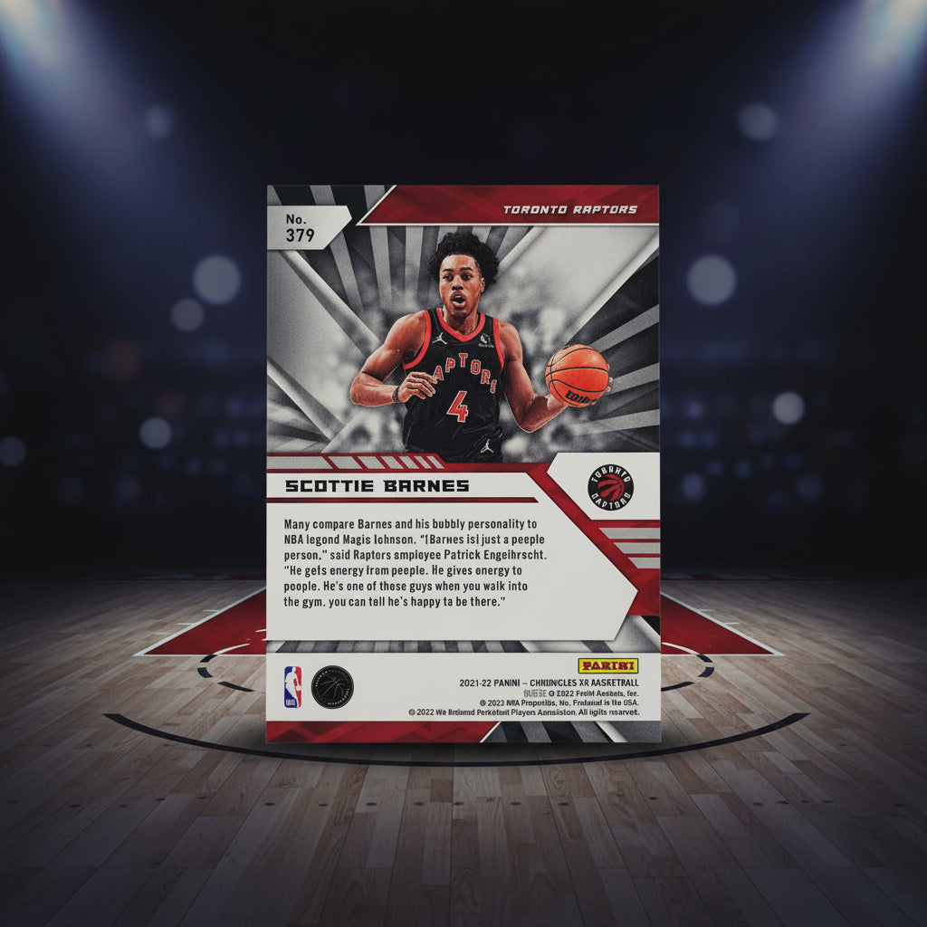 Scottie Barnes XR Rookie Card No. 379