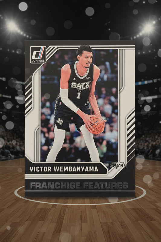 Franchise Features Victor Wembanyama Donruss No. 25