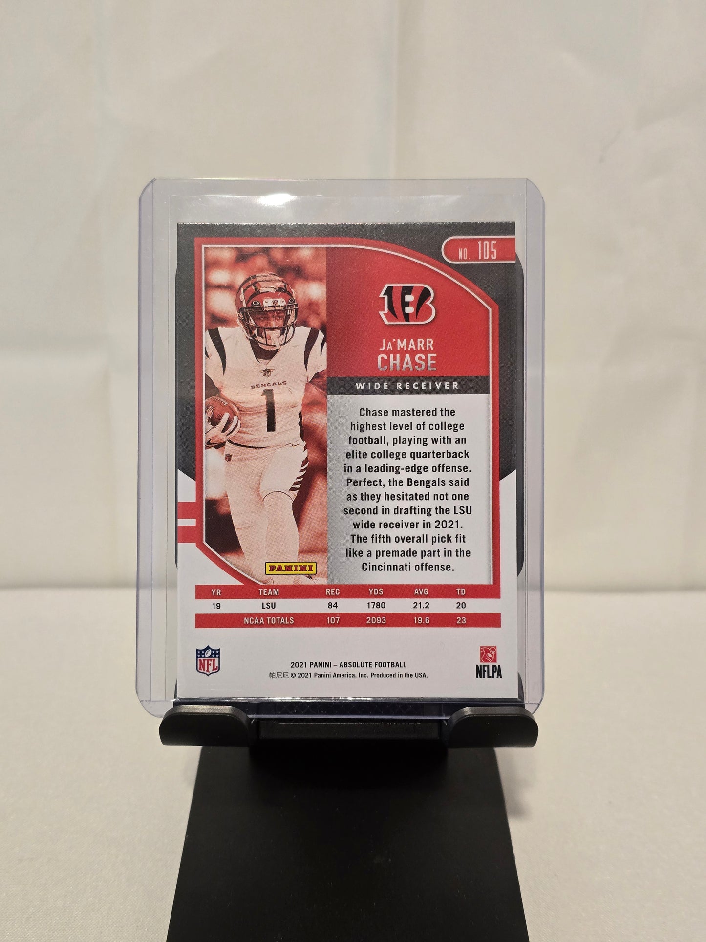Jamarr Chase Rookie Card
