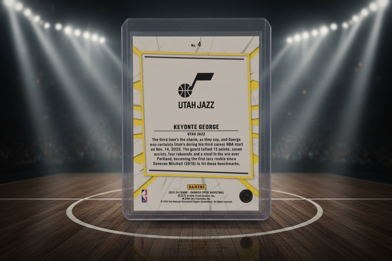 Keyonte George My House Optic Donruss
