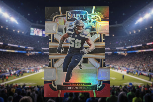 Derek Hall Rookie Card Select Die Cut No. 85
