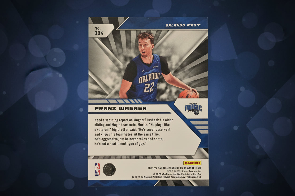 Franz Wagner XR Holo Rookie Card No. 384