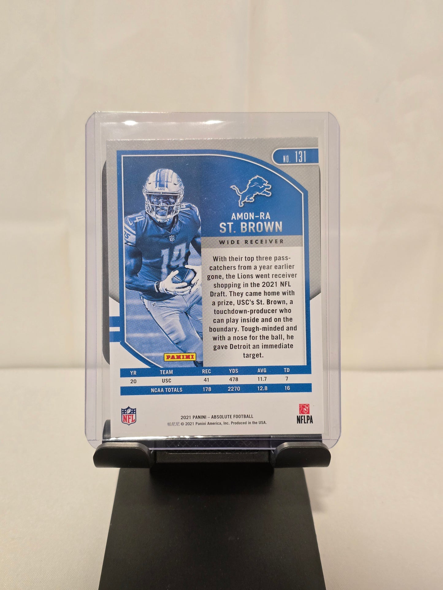 Amon-ra St Brown Rookie Card