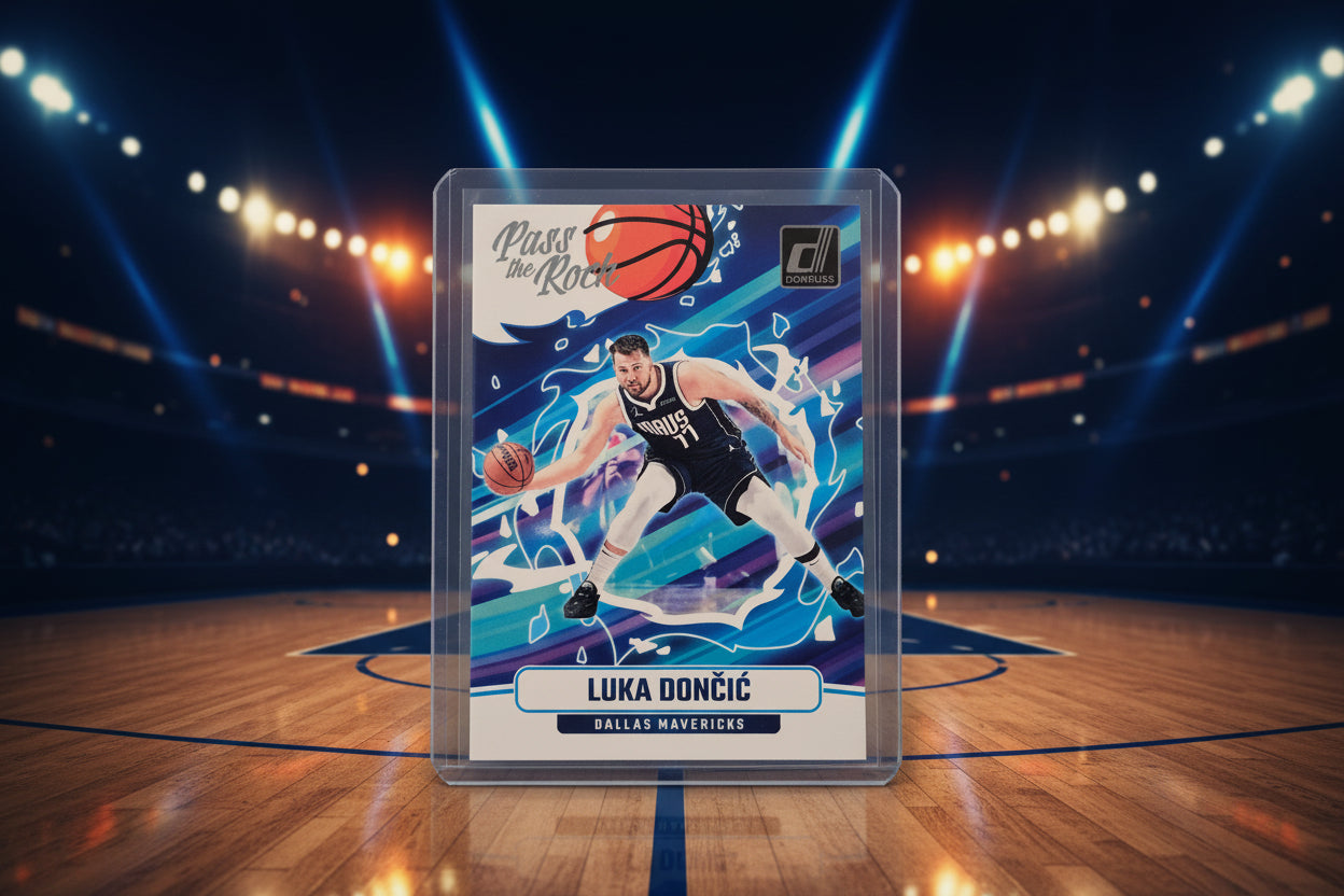 Luka Doncic Donruss Pass The Rock No. 10