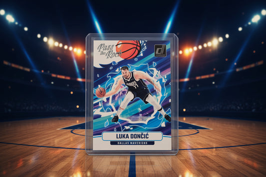 Luka Doncic Donruss Pass The Rock No. 10