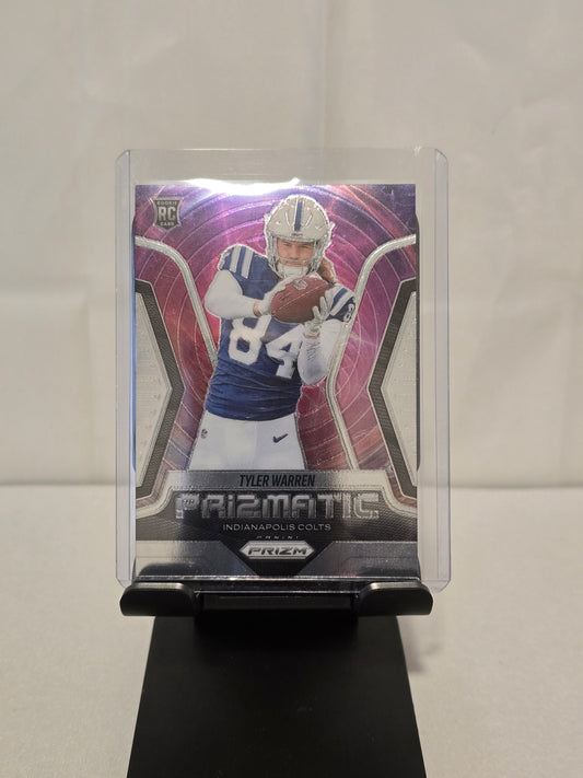 Tyler Warren Prizmatic Rookie Card