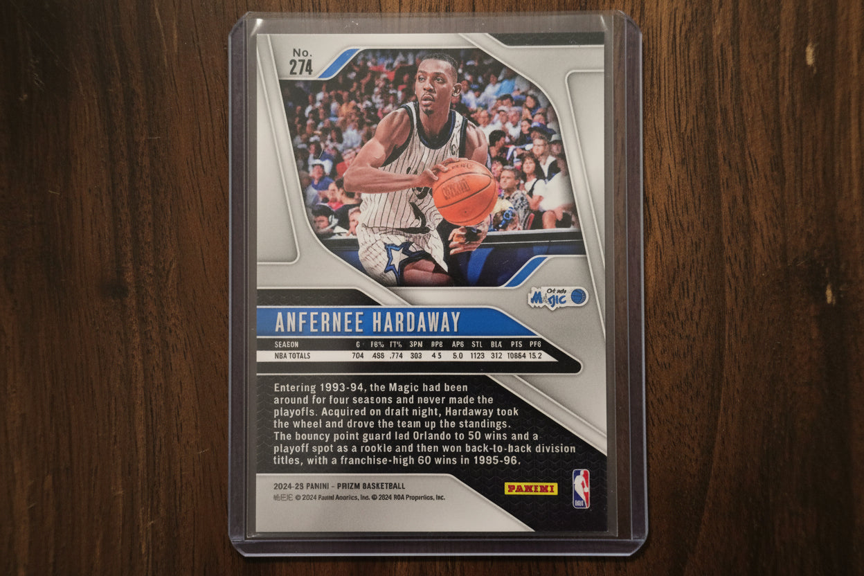Anfernee Hardaway Legends Chrome Panini Prizm No. 274