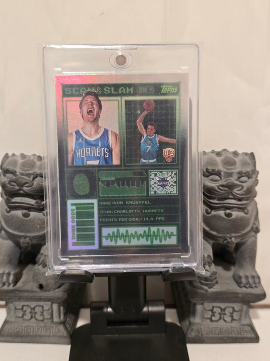 Kon Knueppel Scan And Slam Rookie Card