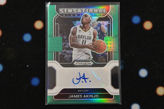 James Akinjo Signed Green Holo