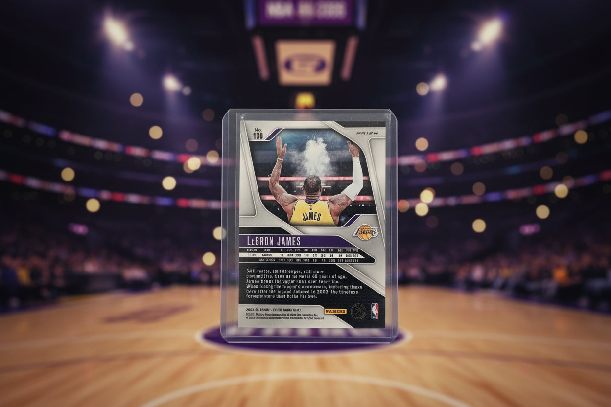 Lebron James Green Holo no. 130