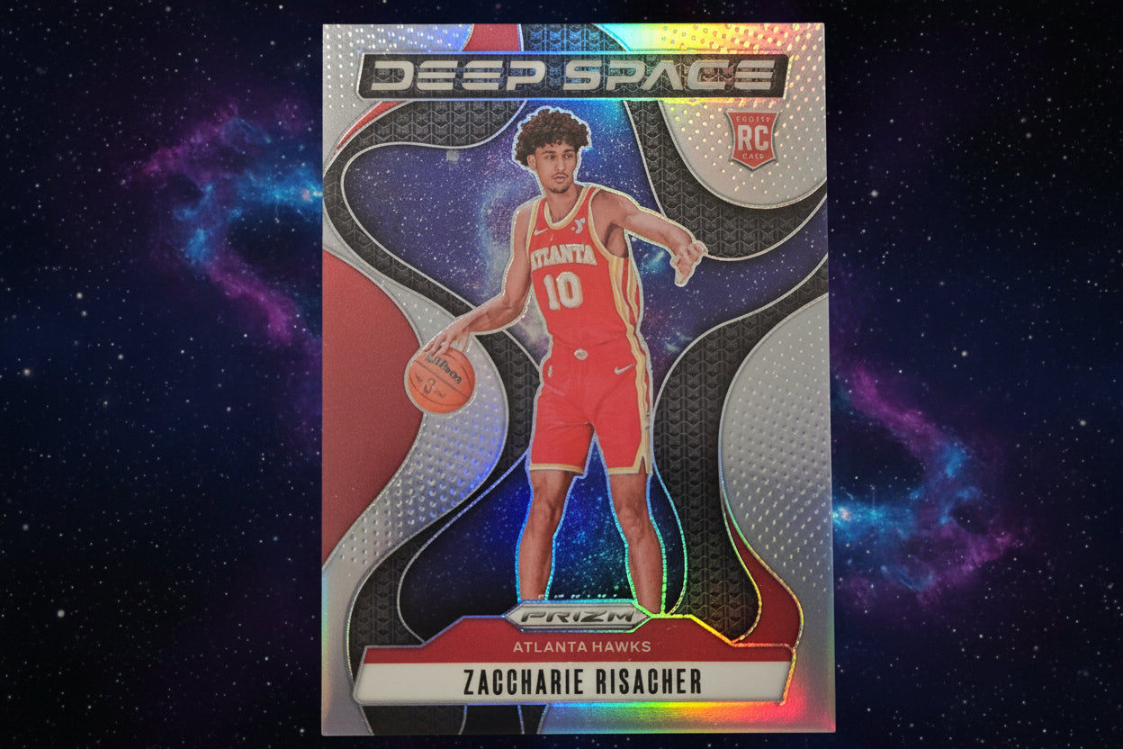 Zaccharie Risacher Deep Space Holo Rookie Card No. 8