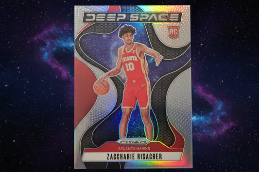 Zaccharie Risacher Deep Space Holo Rookie Card No. 8